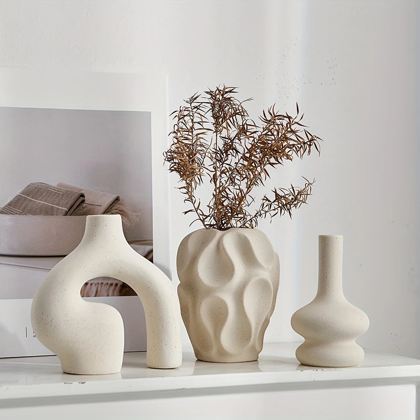 Trio de vases NOMA