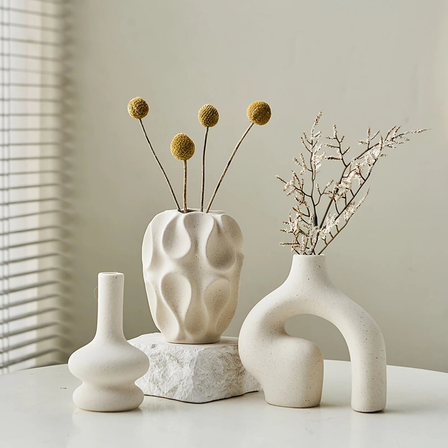 Trio de vases NOMA