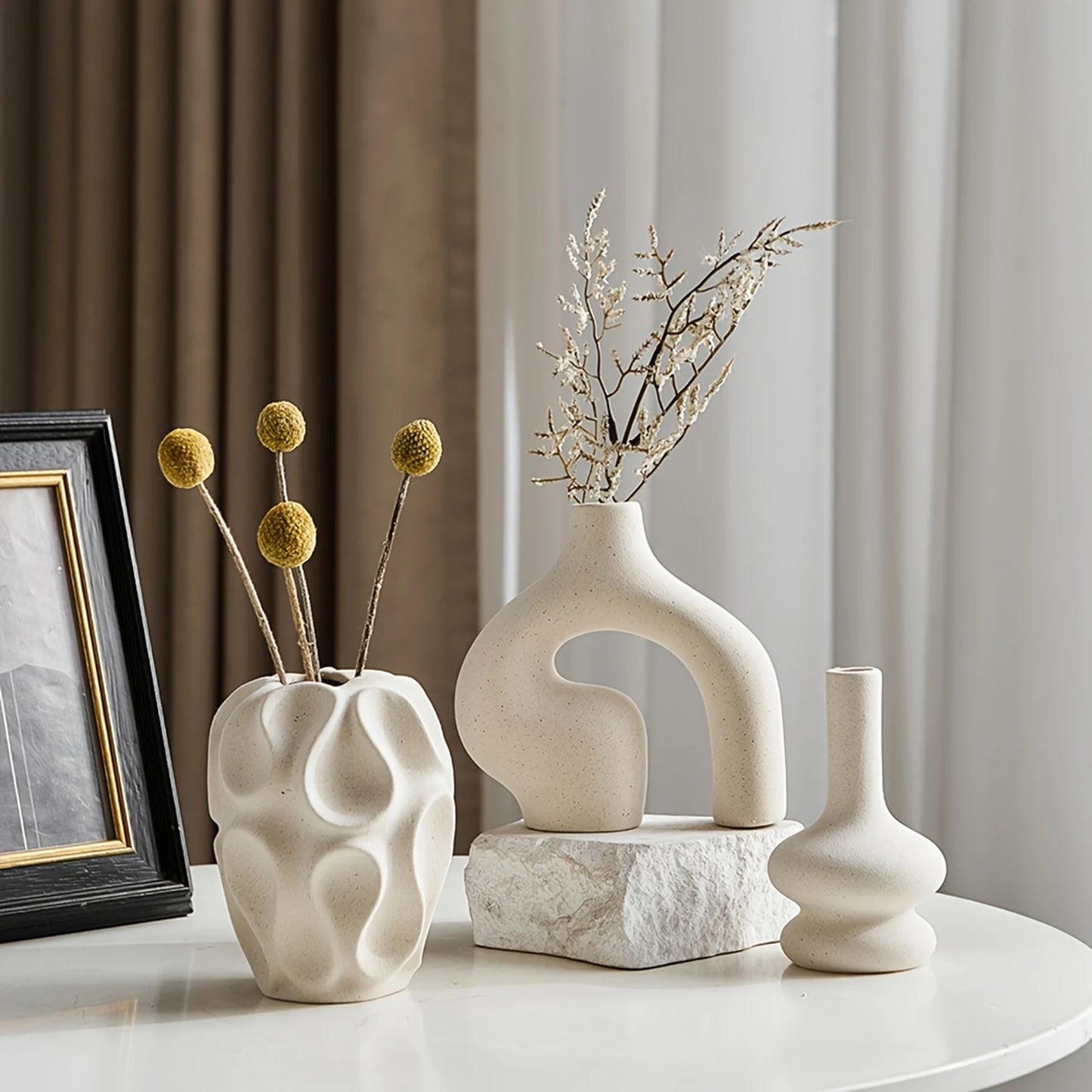 Trio de vases NOMA
